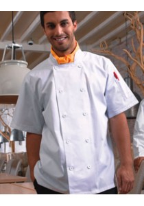 Hospitality - PR656 Premier Short Sleeve Chef Jacket