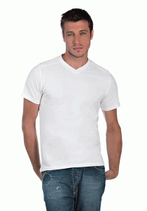 T-Shirts - BA105 B&C Mens V Fit T-shirt
