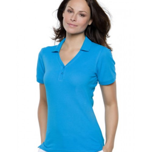 v neck polo shirts ladies